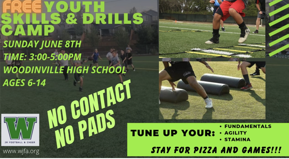 FREE Youth Skills & Drills Camp - Sunday May 8th